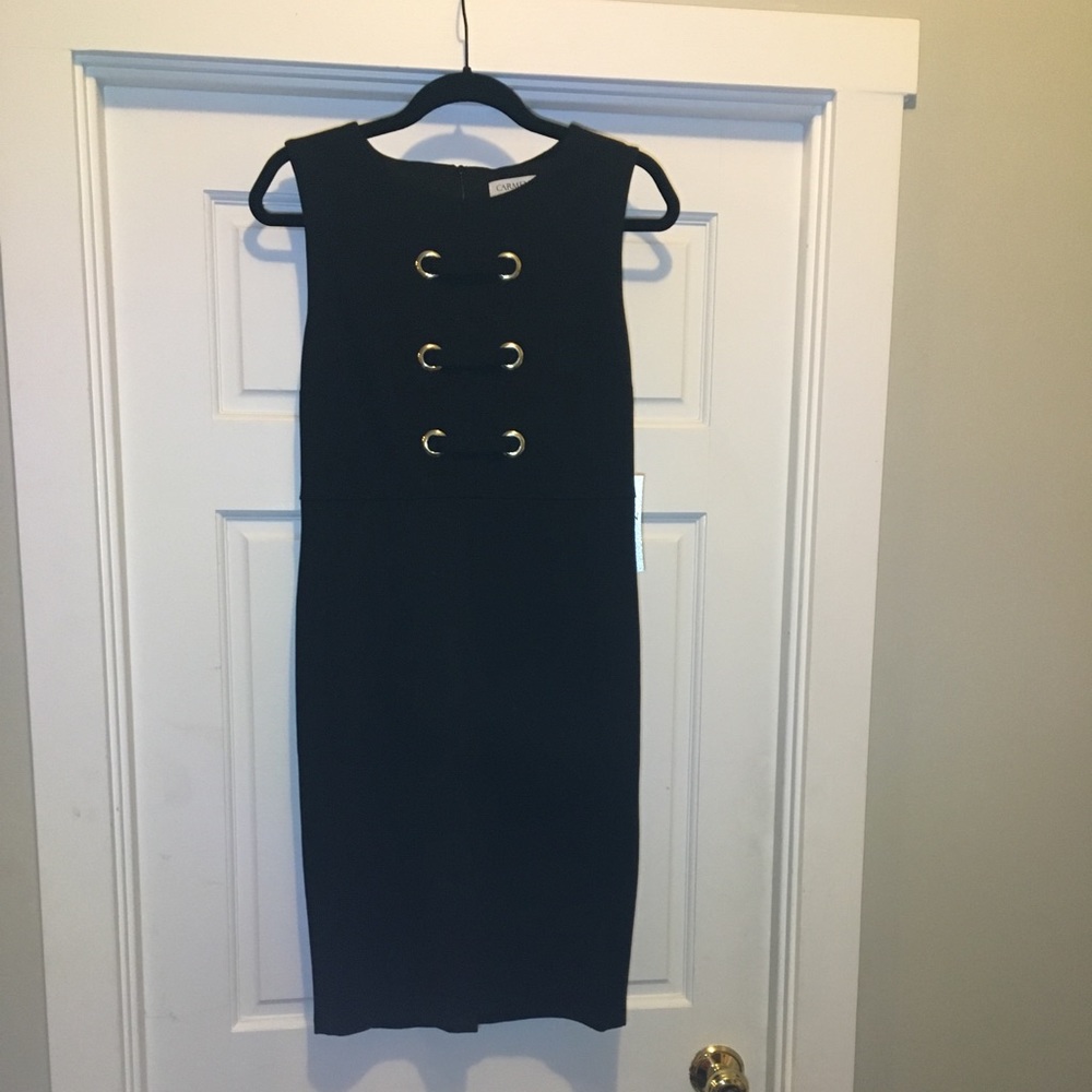 Carmen Marc Valvo Black dress